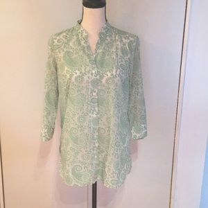 [Liz Claiborne] Tunic Blouse